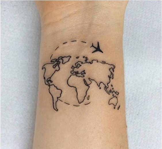 Tatuagens Para Quem Ama Viajar Portal Da Resolvvi