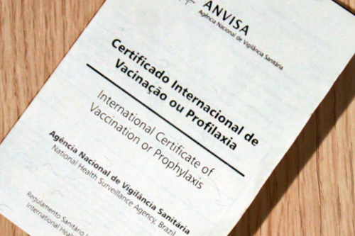Certificado Internacional de Vacinação