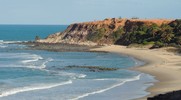 Os melhores lugares românticos para viajar com praia - Praia do Amor, RN