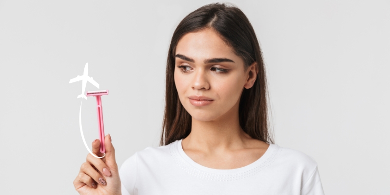 Pode levar gilette na bagagem de mão? Regras e dicas