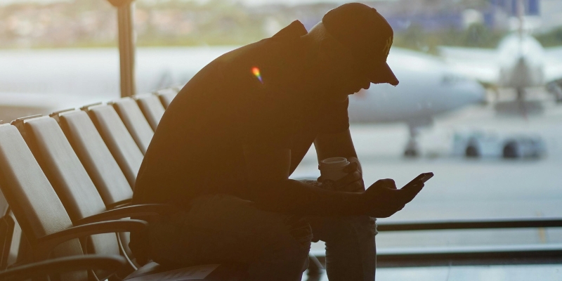 Como pedir indenização por voo de volta cancelado por no-show?